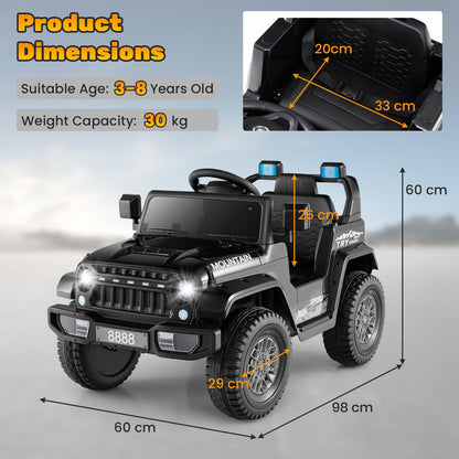 12V Kids Ride on Car with Soft Start and Battery Powered
