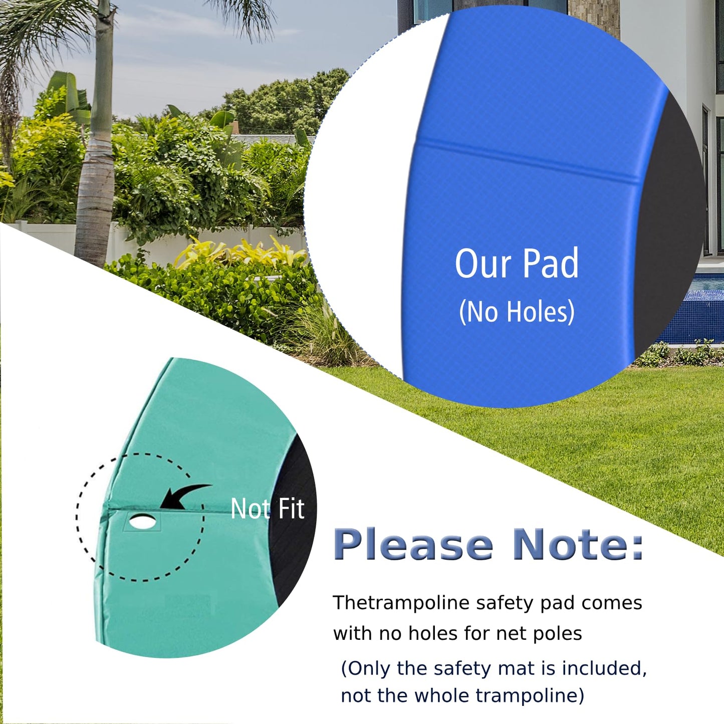 14FT Trampoline Safety Pad