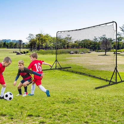12ft x 6ft Soccer Training Equipment with Carry Bag and Ground Stakes