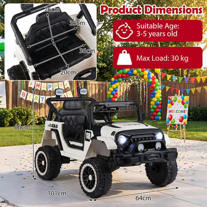 12V Kids Ride on Car with Remote Control