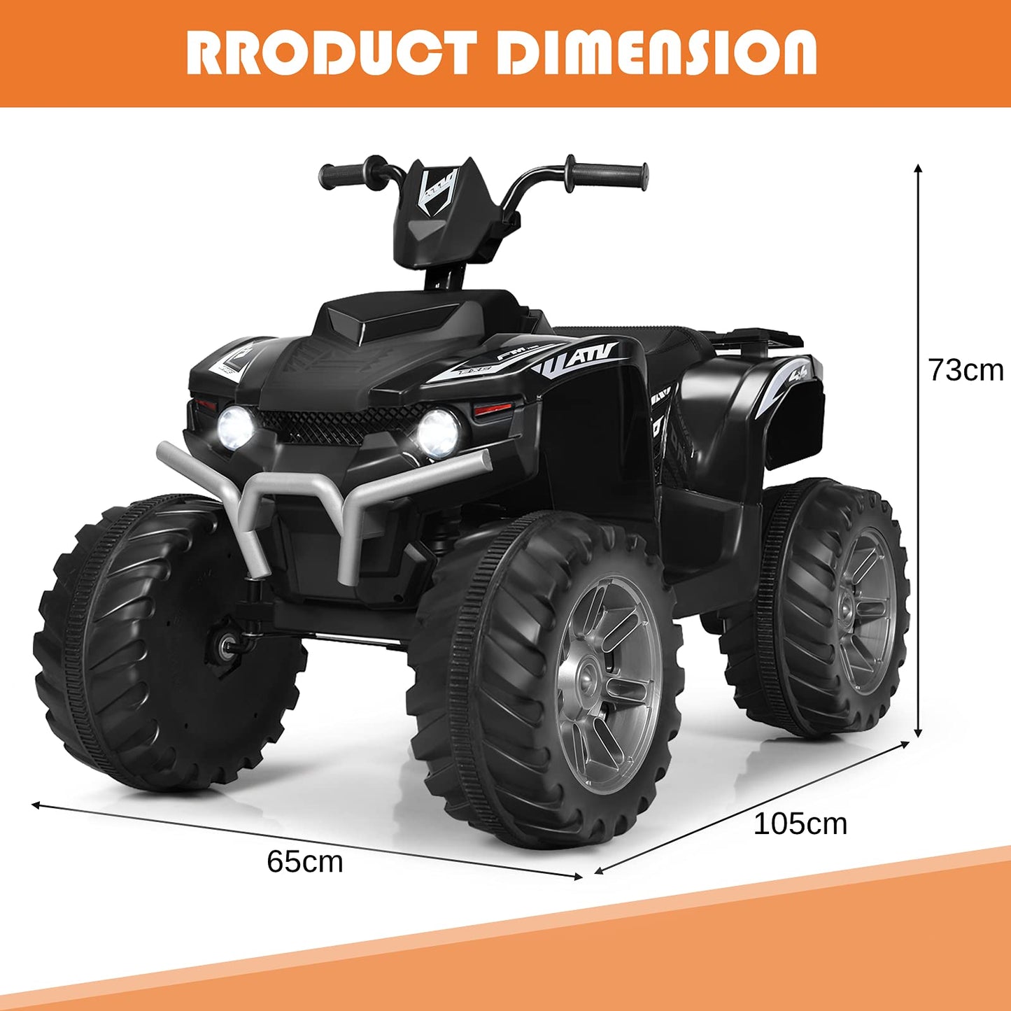 12v Electric Kids Ride On ATV / Quad Bike