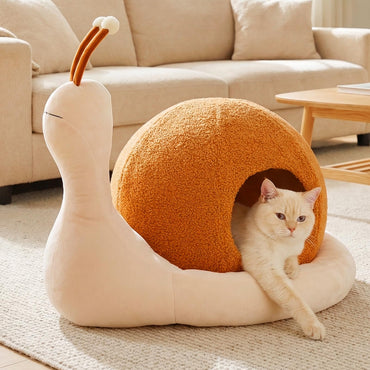 Cat House, 2-in-1 Cats Cave Bed with Removable Washable Cushion