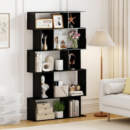 Home Office Industrial Decorative Bookshelf Display Stand Rack