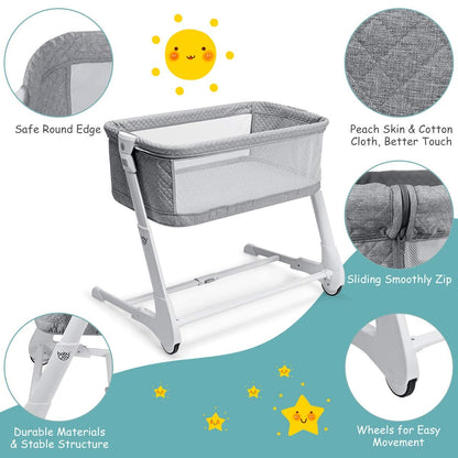 Baby Sleeper Bassinet with Mattress