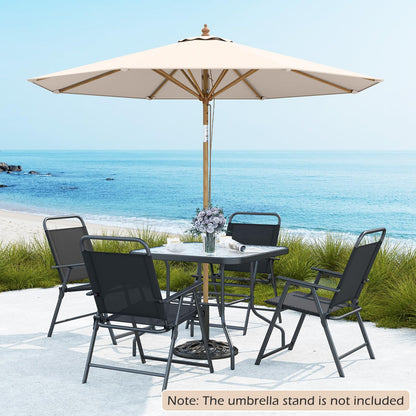 2.3M Garden Parasol, Outdoor Heavy Duty Umbrella