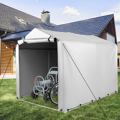 Outdoor Storage Shed Portable Garage Shelter for Bikes