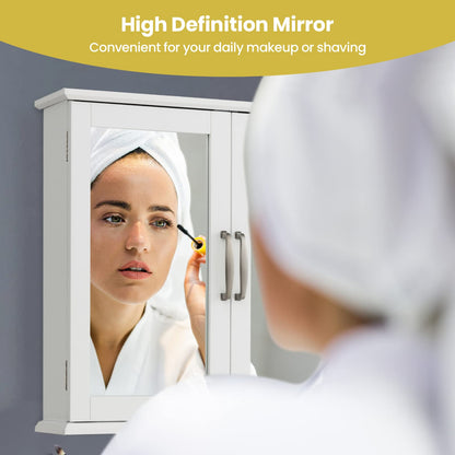 Wall-mounted Bathroom Mirror Cabinet for Bathroom Living Room