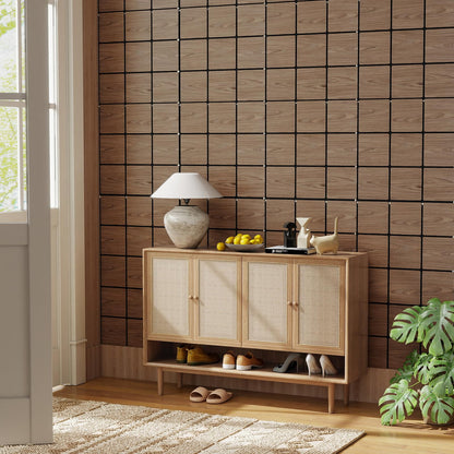 4 Pack Acoustic Panels for Walls 62 x 62 cm Sound Absorbing Panel