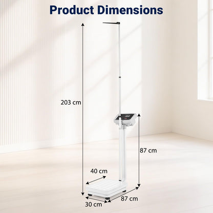 Height and Weight Scale with Height Rod