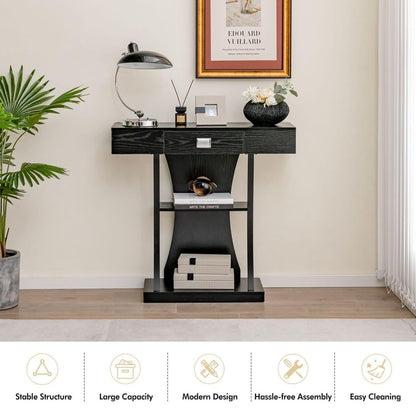 T-Shaped Console Table for Small Space