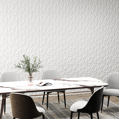 50-Pack 3D Wall Panel with Included Stickers