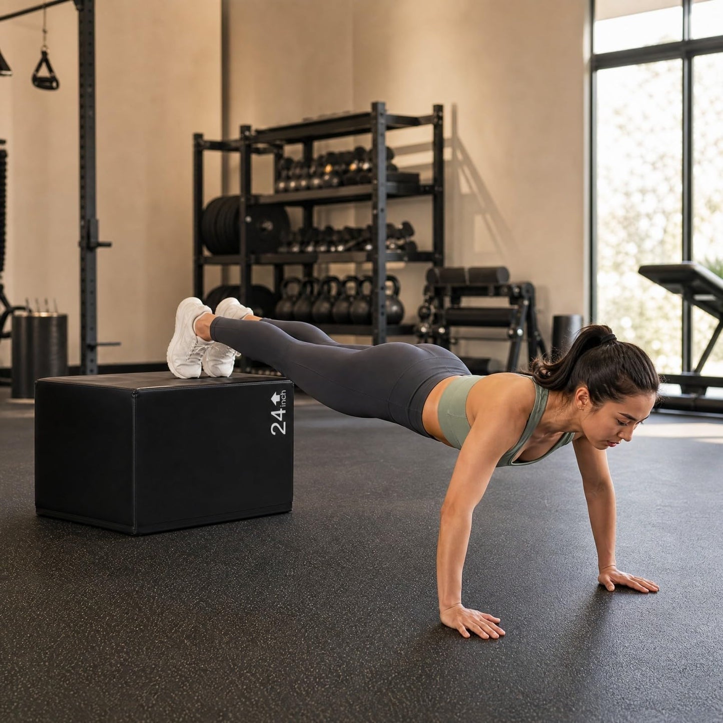3 In 1 High Density Foam Plyometric Box