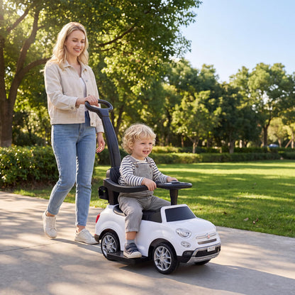 3 in 1 Ride on Push Car, Toddler Push Along Car with Handle