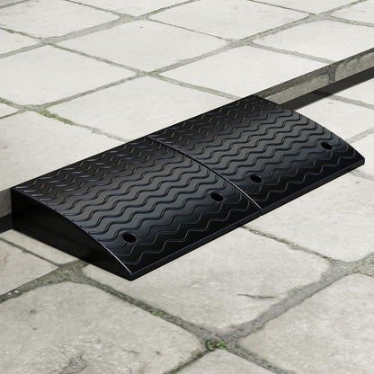 Heavy Duty Curb Ramp Set with 4 Expansion Bolts