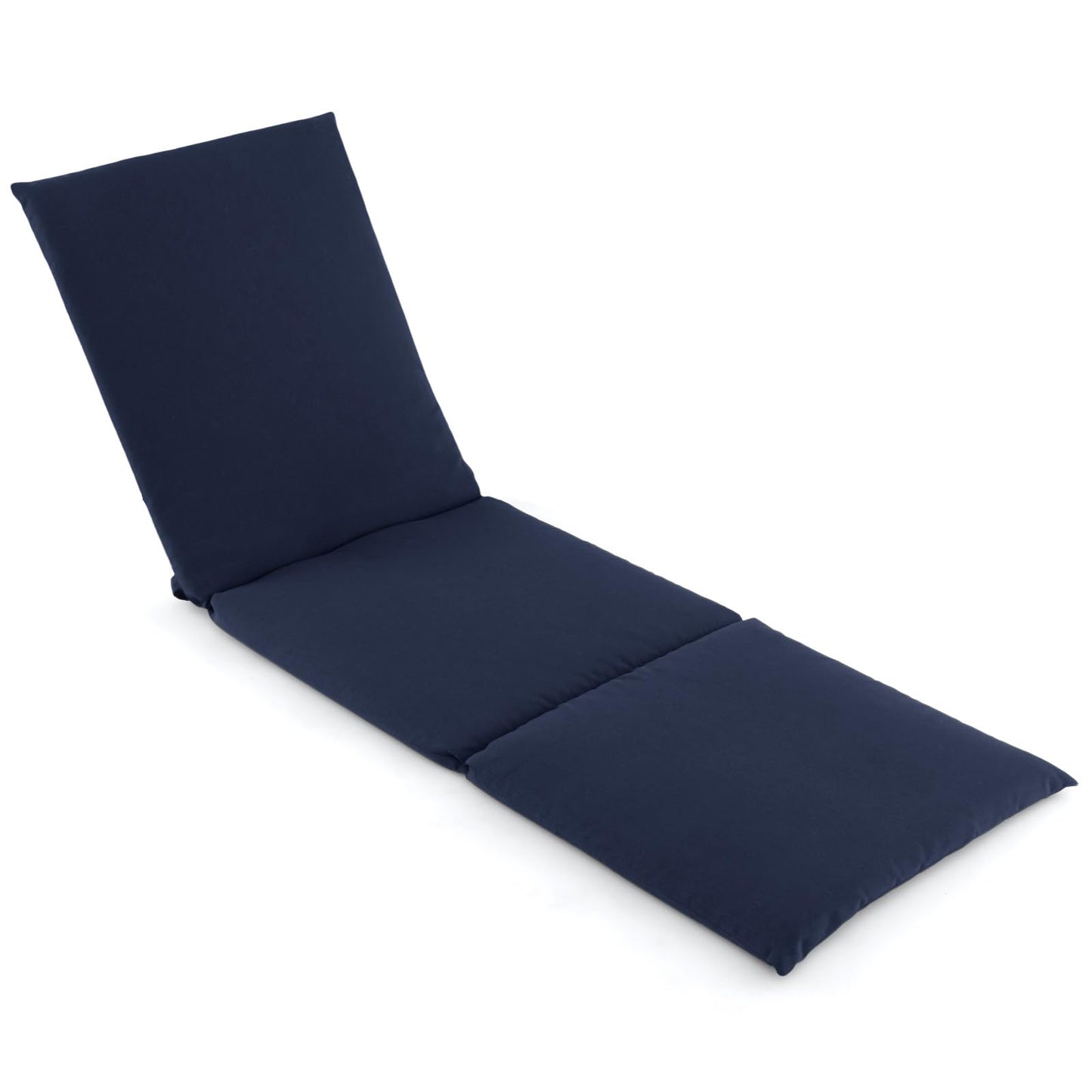 182x59cm Garden Recliner Cushions Chaise Sunlounger Replacement Pad
