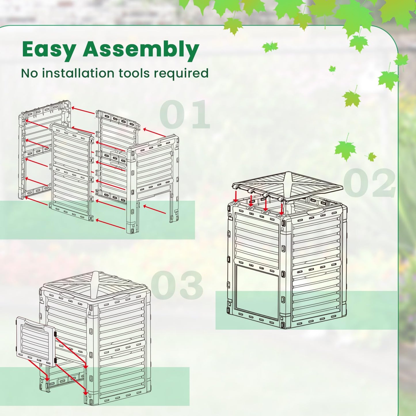 300 Litre Garden Compost Bin