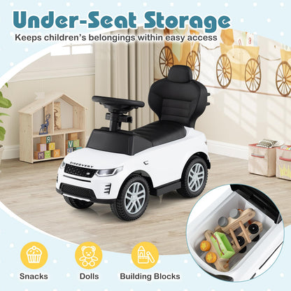 3 in 1 Push Car for Toddlers Licensed Land Rover Discovery Ride on Toy