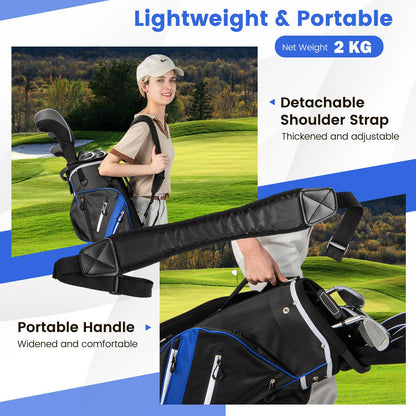 Golf Cart Bag, Golf Trolley Bag with 14 Way Dividers, Cooler Bag