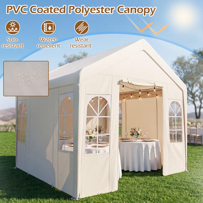 3 x 3 m Heavy Duty Garden Gazebo, Large Marquee Party Tent