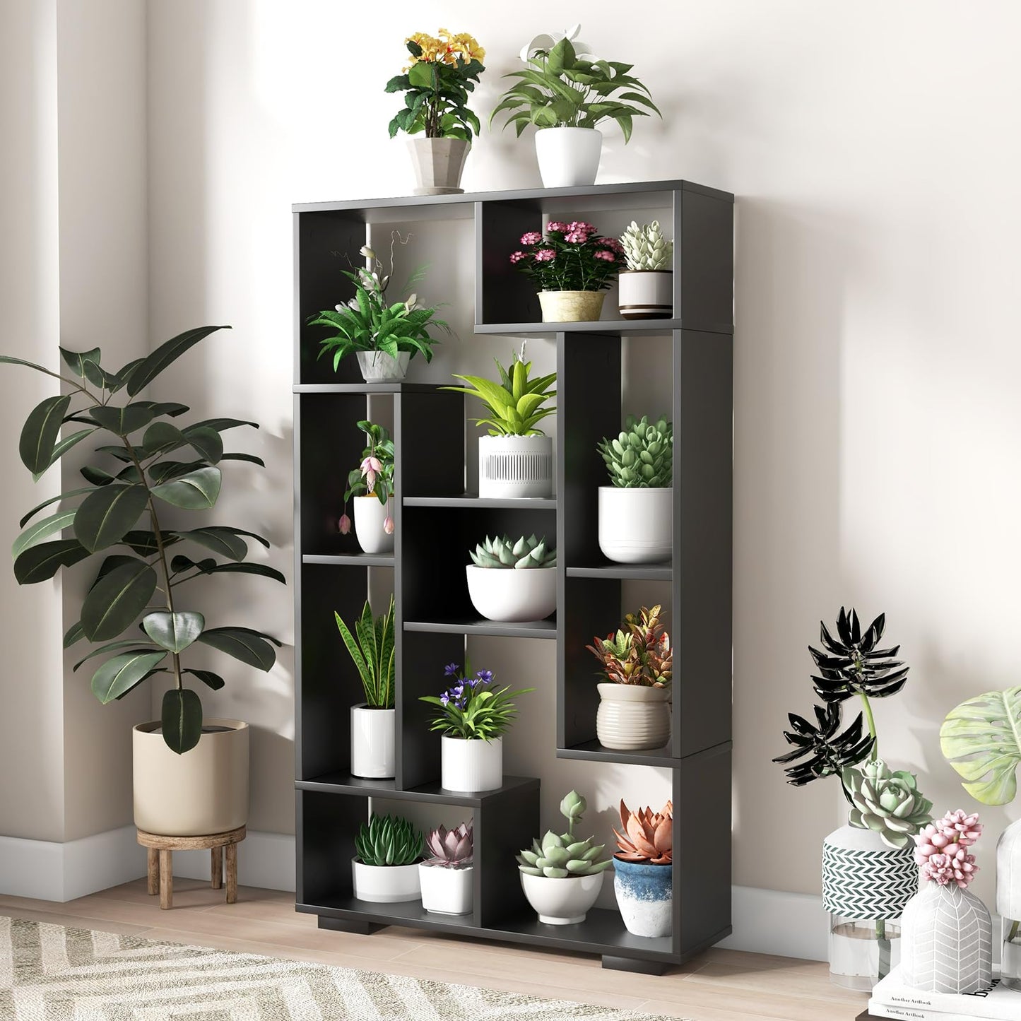 120cm Tall Bookshelf with Anti-tipping Kits for Home Office