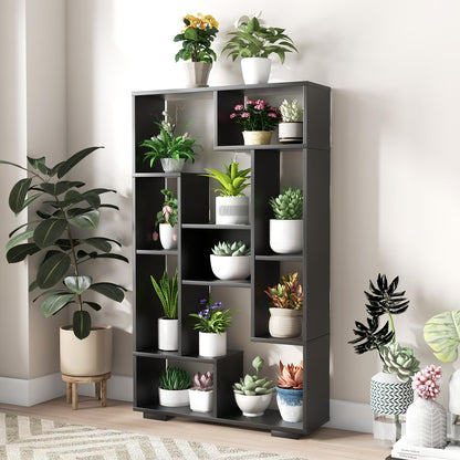120cm Tall Bookshelf with Anti-tipping Kits for Home Office