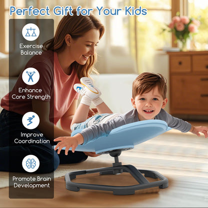 Kids Sensory Swivel Chair Elephant Petal 360° Spinning Chair