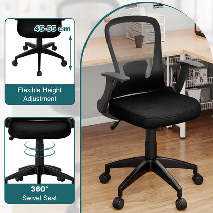 Ergonomic Mesh Office Chair with Adjustable Backrest