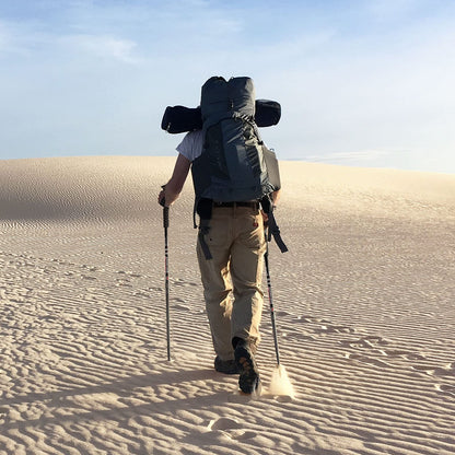 Hiking Pole Aluminum Trekking Pole Walking Pole Adjustable 65-135 cm