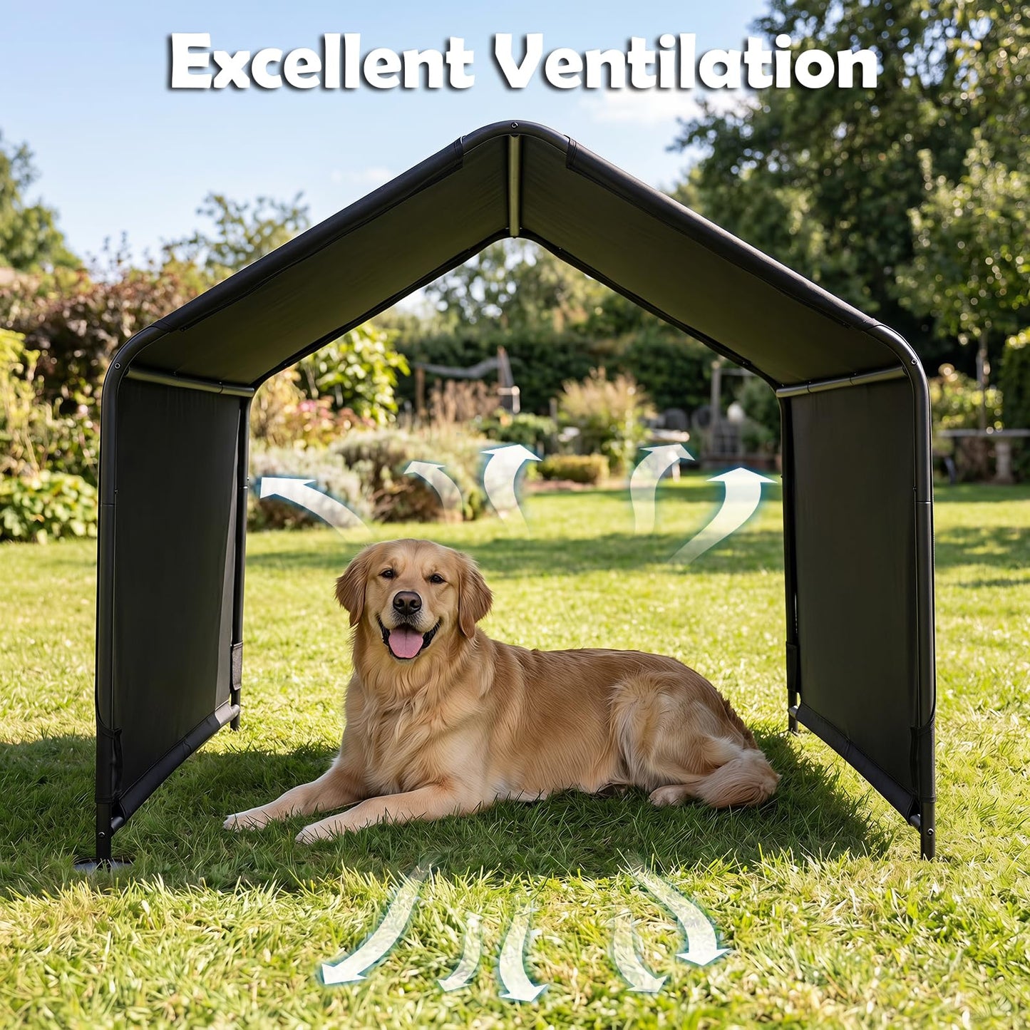 Dog Shade Shelter, Portable Outdoor Dog Tent