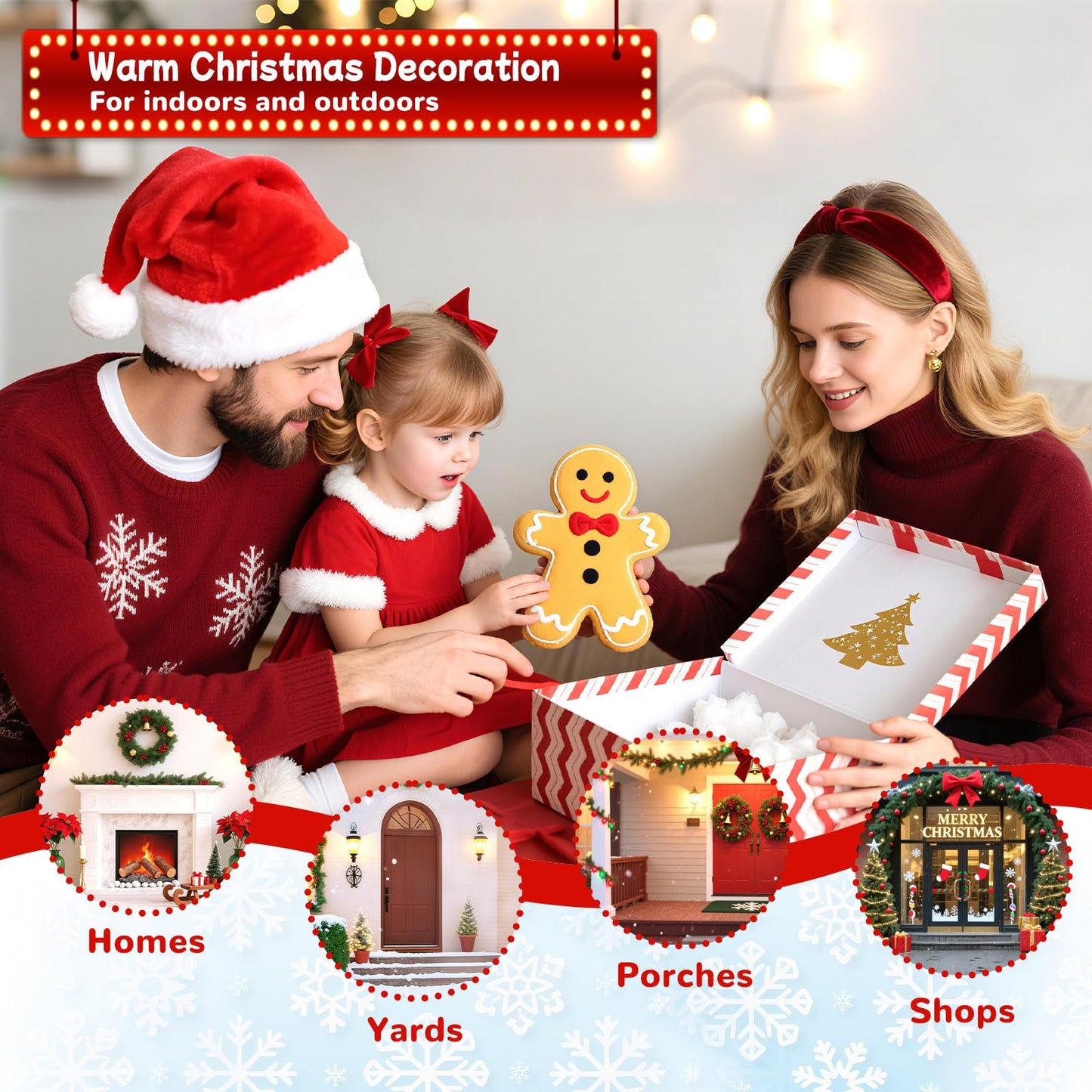 3D Lighted Angel Christmas Decoration with Pigeon and Golden Wings