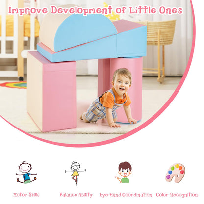 5-Piece Soft Waterproof Kids Climb and Crawl Activity Playset