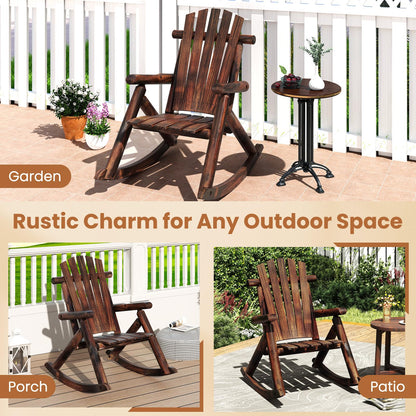 Adirondack Rocking Chair for Garden