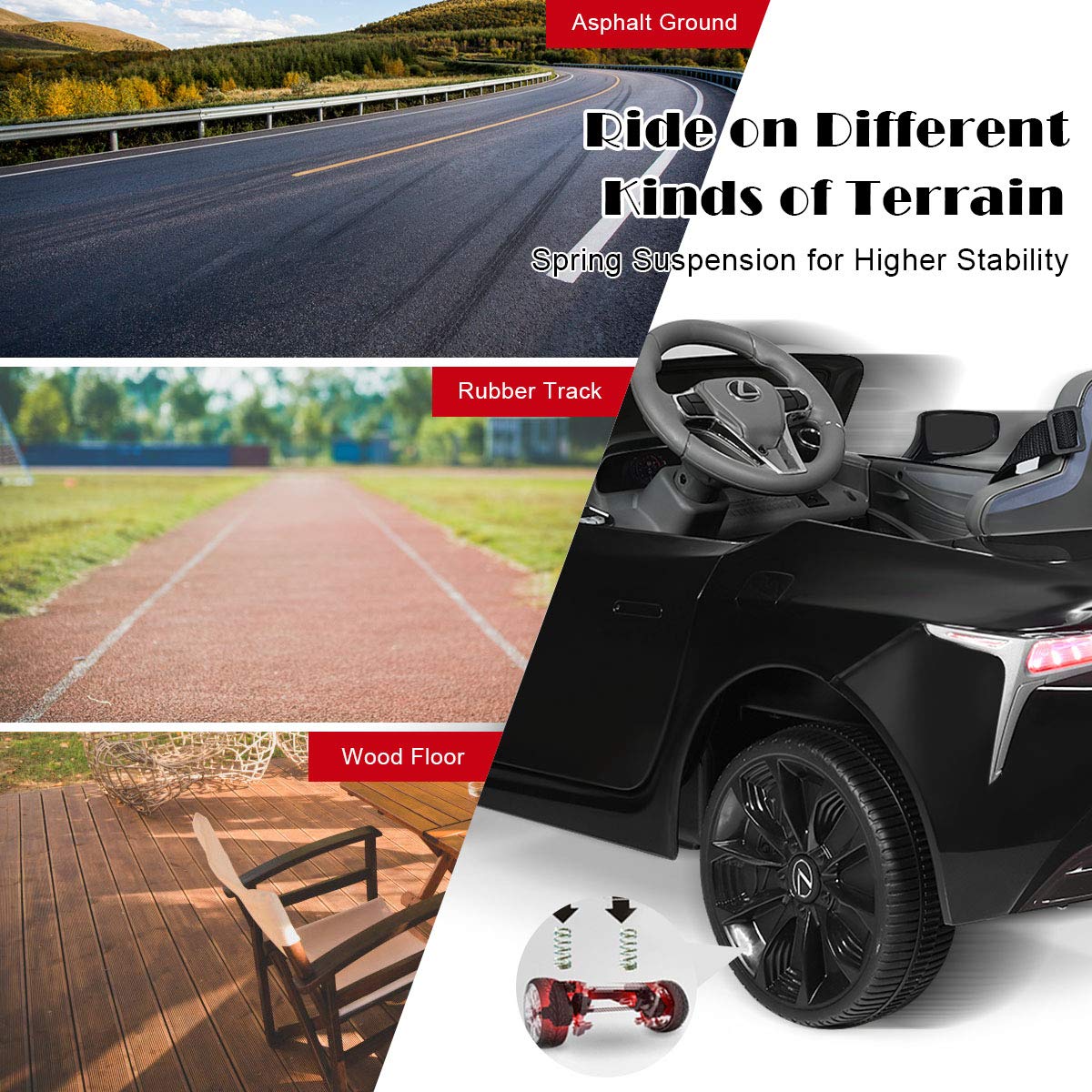 12V Licensed Lexus Battery Powered Car with Remote Control