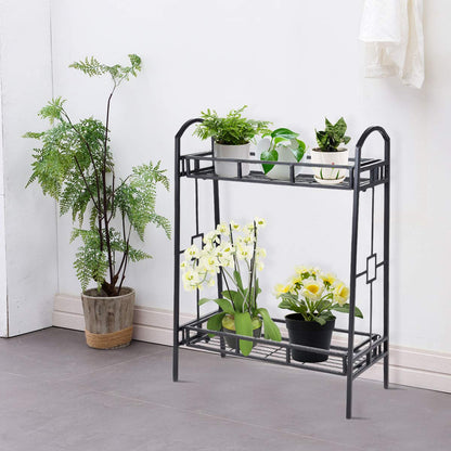 Indoor Outdoor Flower Pots Holder Display Rack