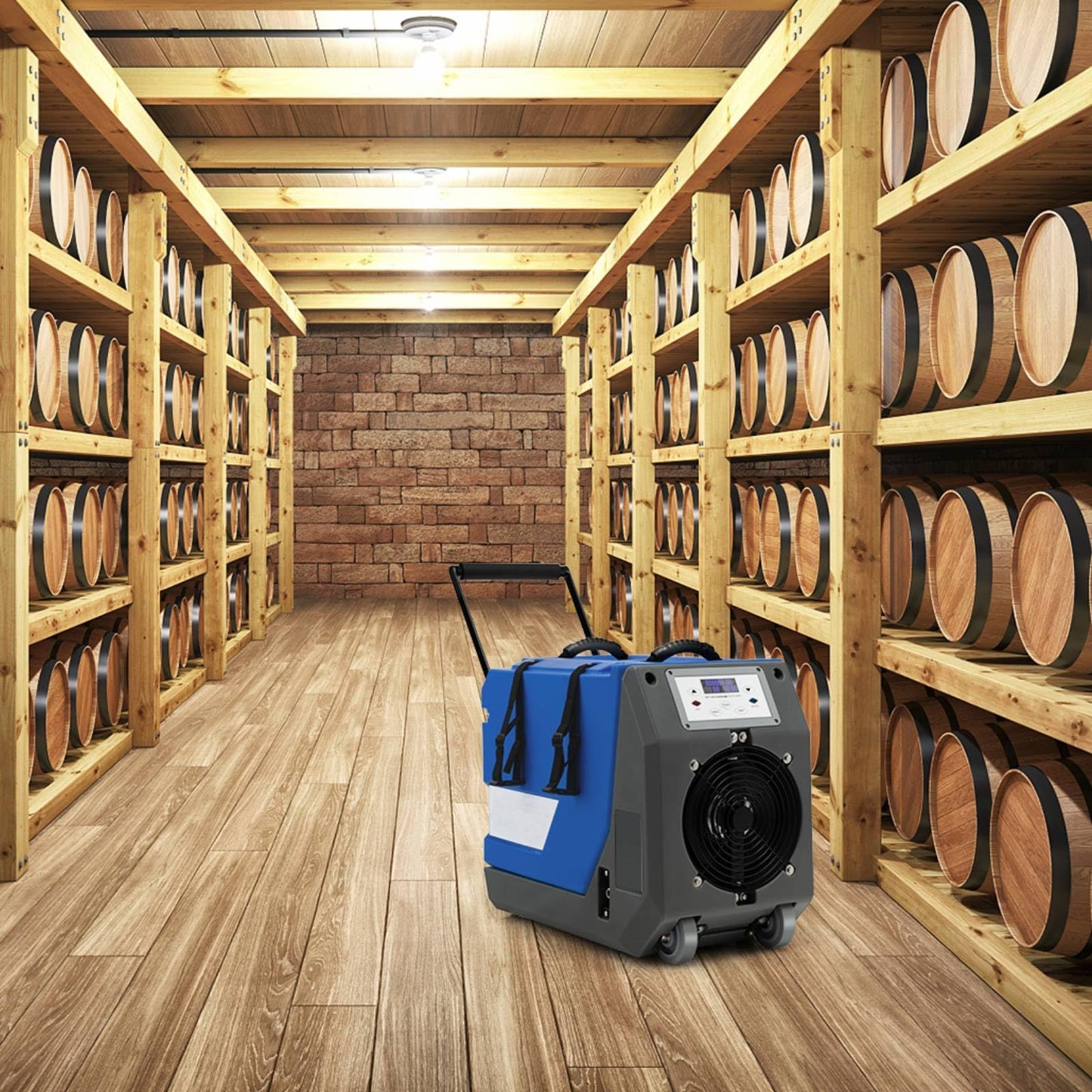 GiantexUK 85L/Day Commercial Dehumidifier, Industrial Air Dehumidifier with Digital Display, Drain Hose, Auto Defrost