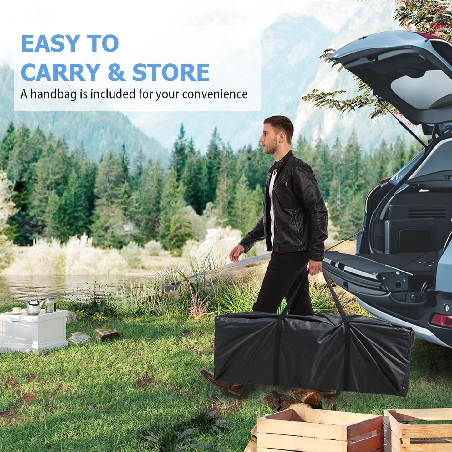 300 x 600 cm Portable Pop up Canopy Tent with Carry Bag