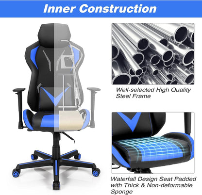 Ergonomic Gaming Chair with Tilting Function