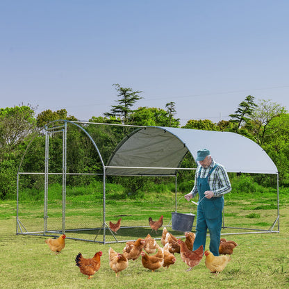 Large Chicken Coop Poultry Shade Cage for Hens Rabbit Dogs Ducks