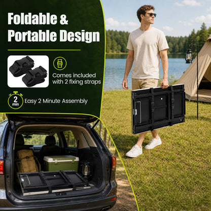 3ft Folding Camping Table for Picnic, BBQ, Parties, Portable Design