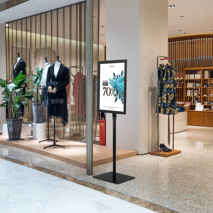 Height Adjustable Rotatable Poster A3 Information Stand