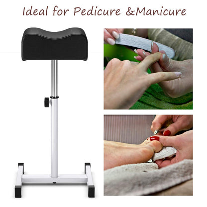 Adjustable Pedicure Manicure Footrest Salon Spa Tool