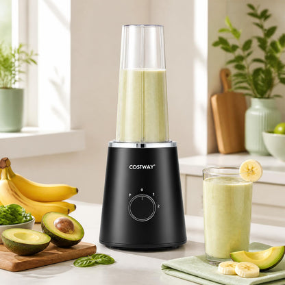 Personal Blender & Smoothie Maker with 600ml BPA-Free Cup & 3 Speed