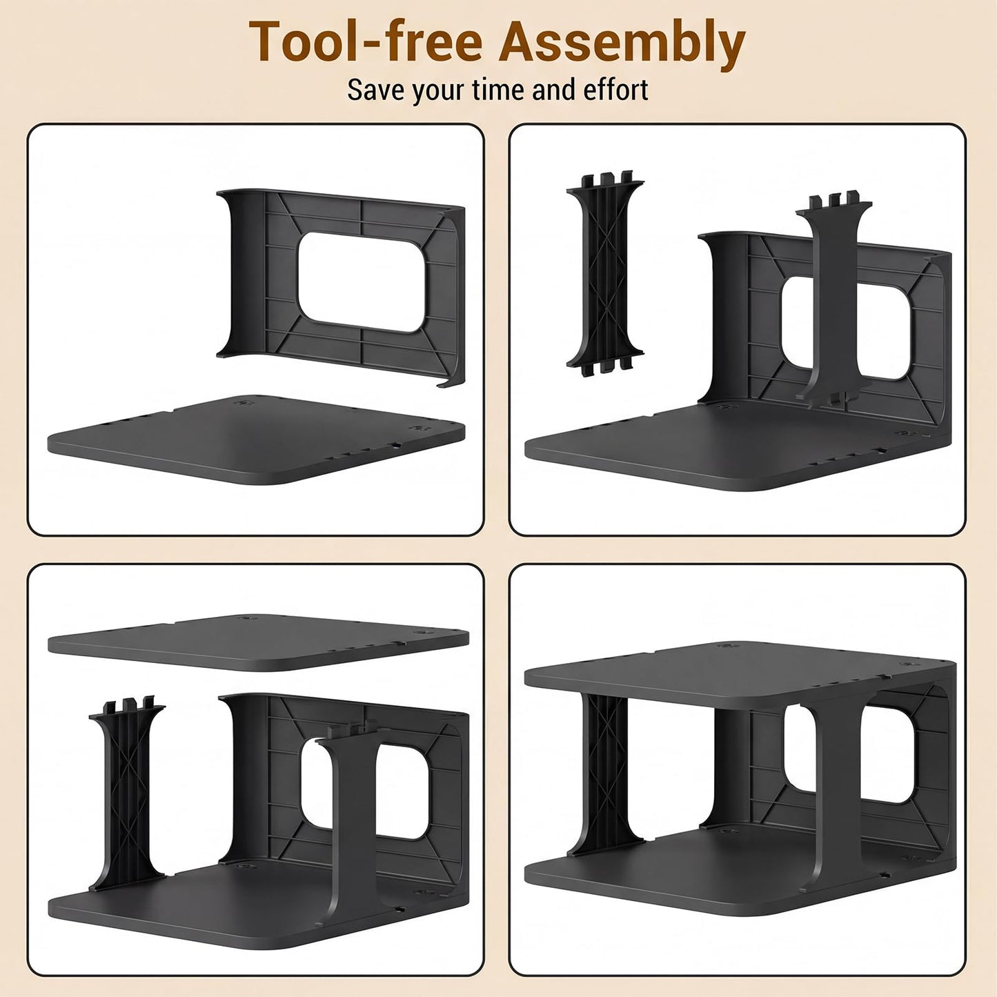 6-Tier Shoe Rack, Stackable Tall Shoe Storage Organizer Vertical Shelf