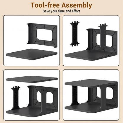 6-Tier Shoe Rack, Stackable Tall Shoe Storage Organizer Vertical Shelf