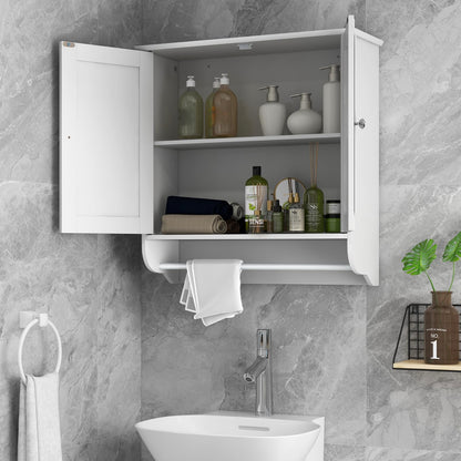 Wall Mounted Bathroom Cabinet with Adjustable Shelf