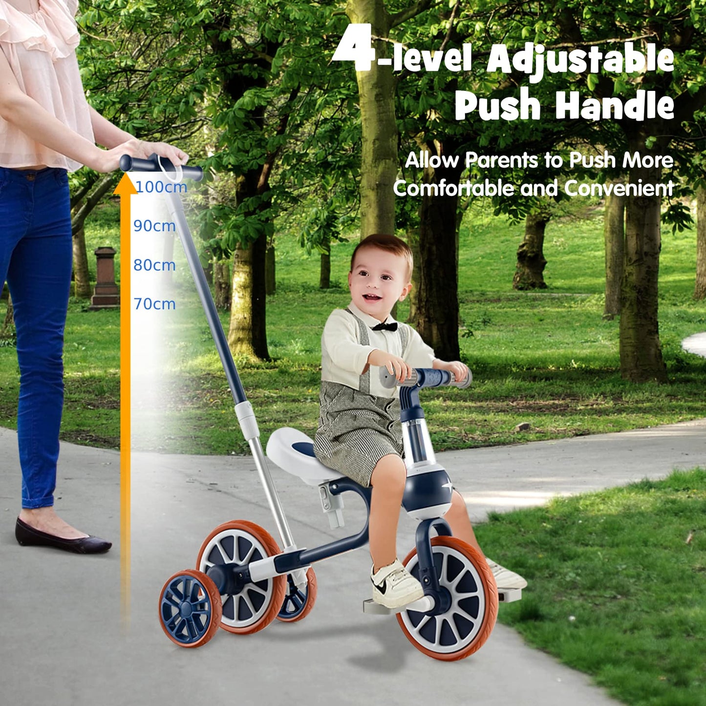 4-in-1 Multifunctional Kids Training Balance Trike