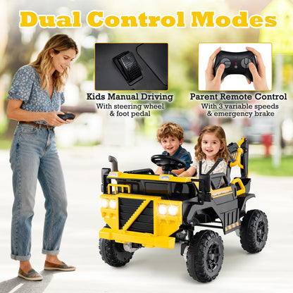 4WD Electric Truck Construction Vehicle with Remote Control
