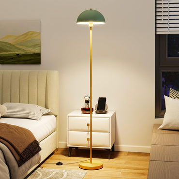 163cm Floor Lamp Standing Lamp with Shatterproof Lampshade