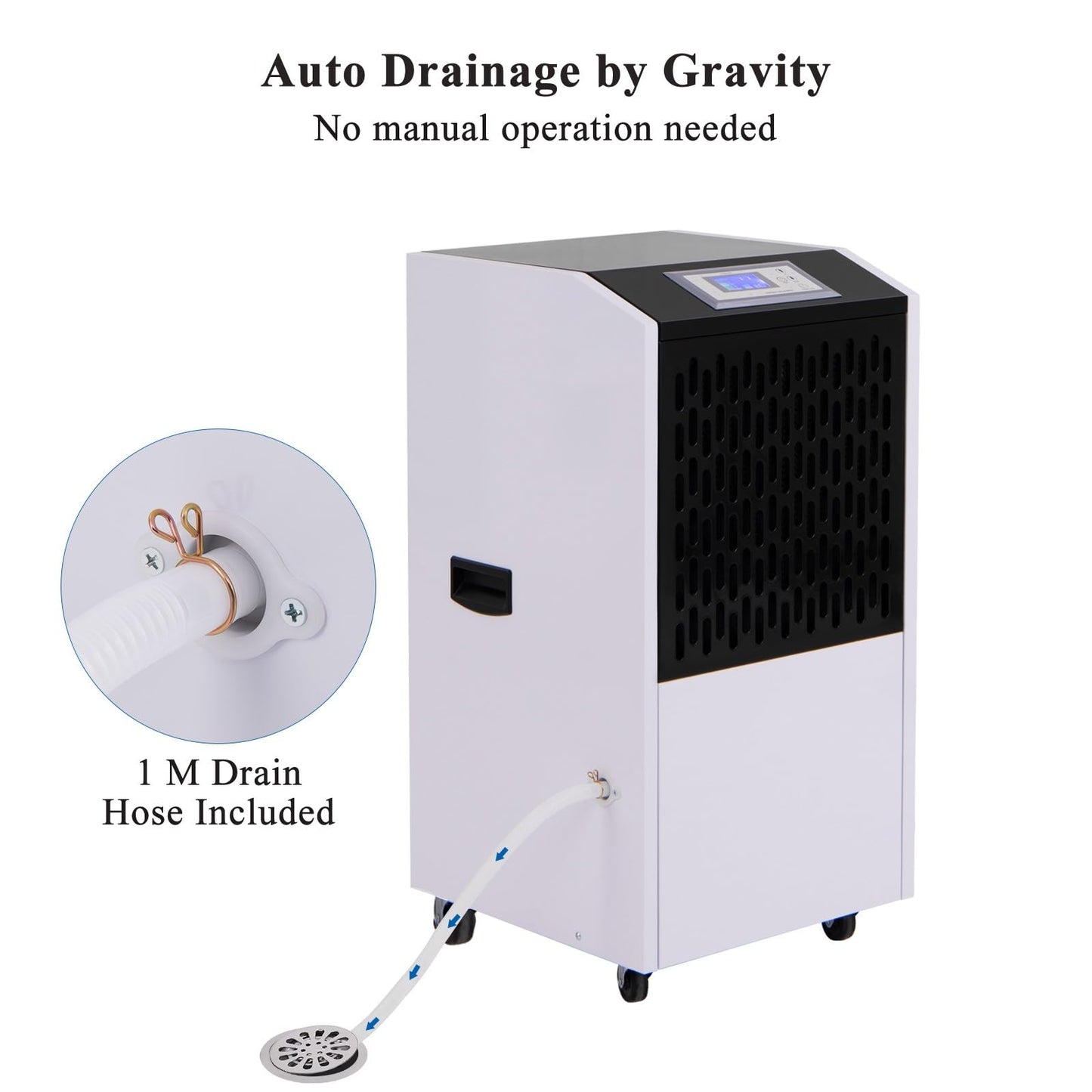 120L Commercial Industrial Dehumidifier for Spaces up to 500㎡