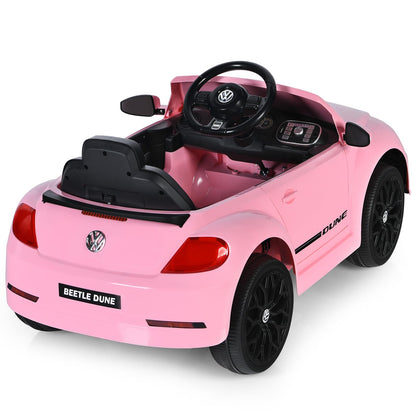 12V Volkswagen Beetle Electric Kids Ride On Car with Remote Control